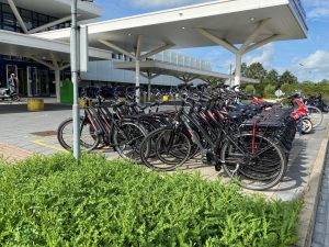 Elektrische fietsen huren voor een grote groep