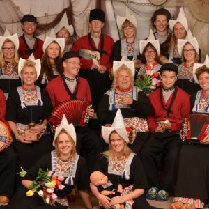 Foto in Volendammer klederdracht