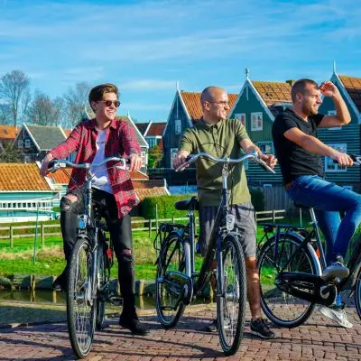Fahrradverleih in Zaanse Schans