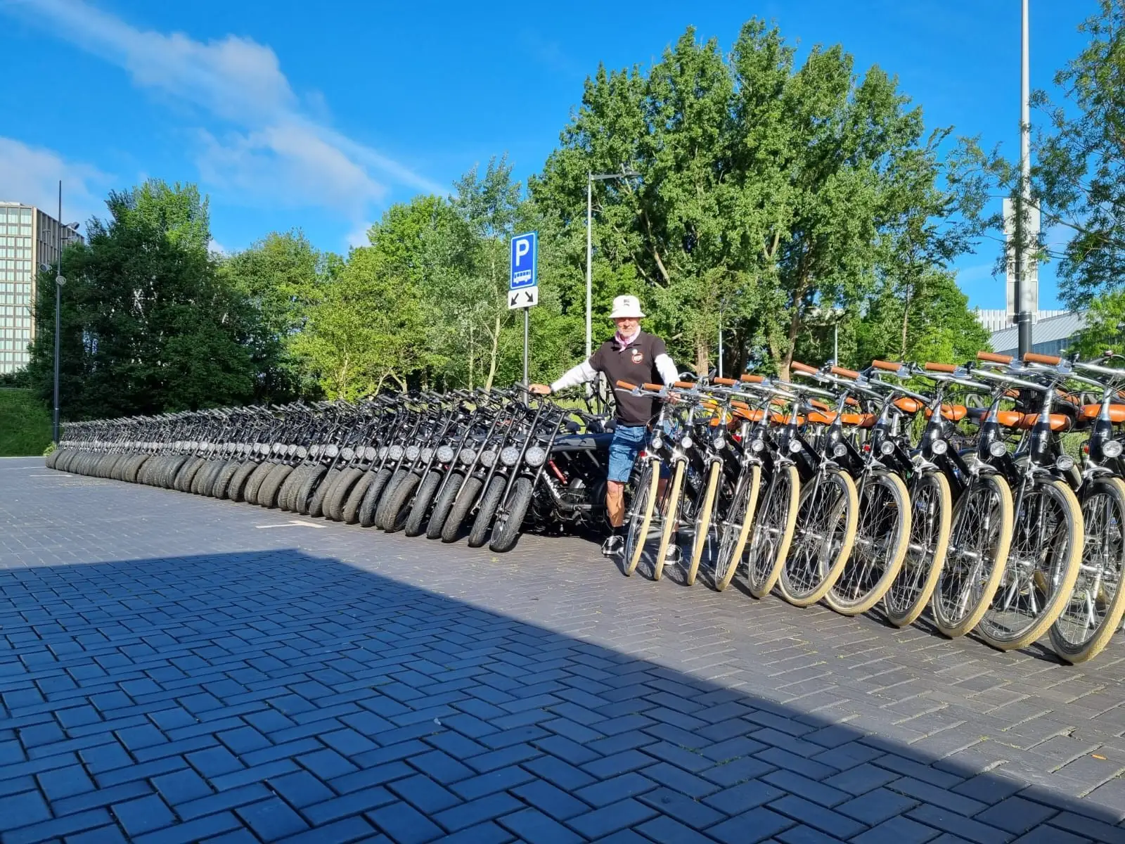 Bike rental in The Hague for groups