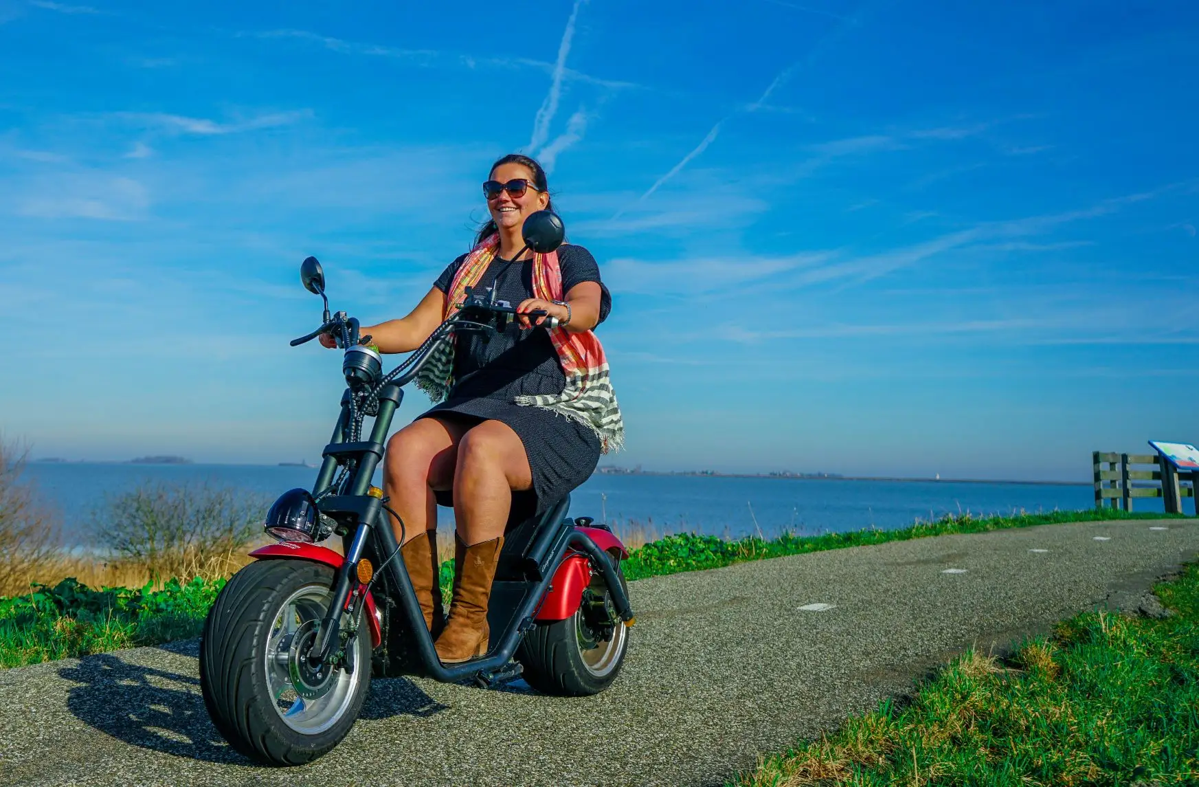 E-chopper verhuur Volendam