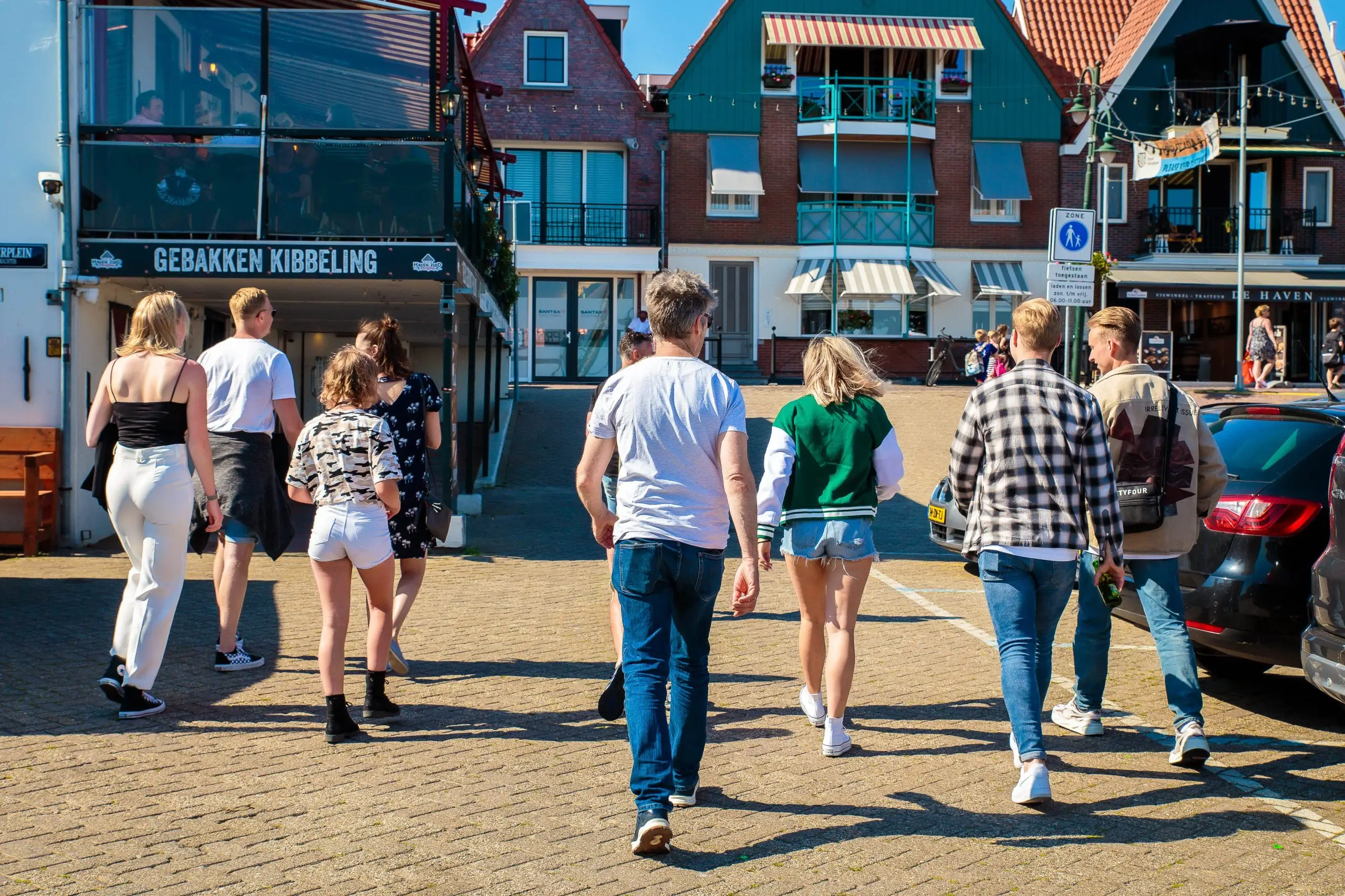 Groepsuitje in Volendam